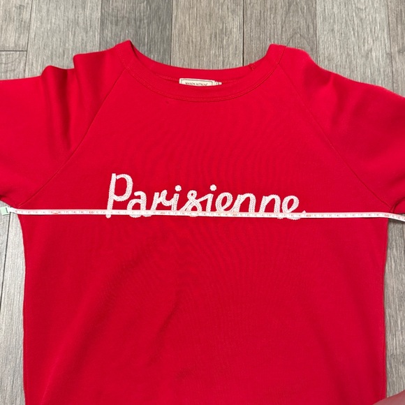 Maison Kitsuné Red Crewneck - Picture 8 of 11